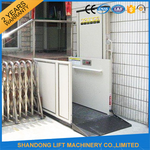 Outdoor Hydraulic Vertical Home Elevator Lift for Disabled People