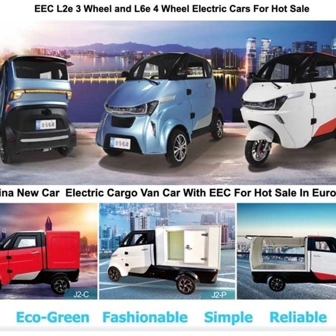 Electric Mobility Car with EEC Certificte for Europe Market