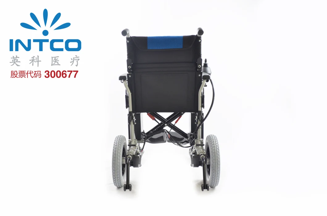 Aluminum Easy-Folding Mobility Aids Electric/Power Wheelchair for Disabled People