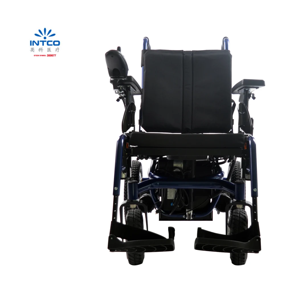 Mobility Aids Steel Multifunctional Electric/Power Wheelchair with Lighting Control System