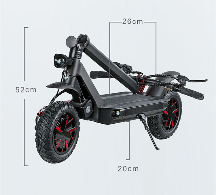 New Cheap Adult 55km/H Offroad Electro Scooter