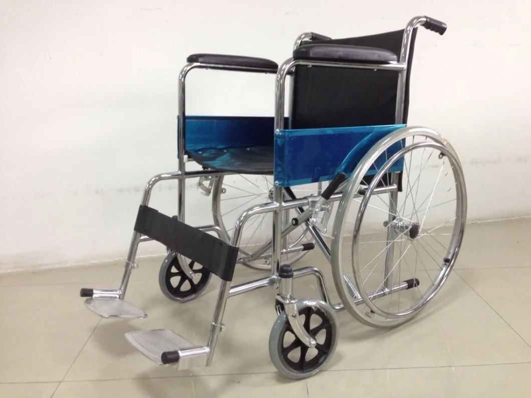 Folding Steel Orthopedic Wheelchairs for Disabled