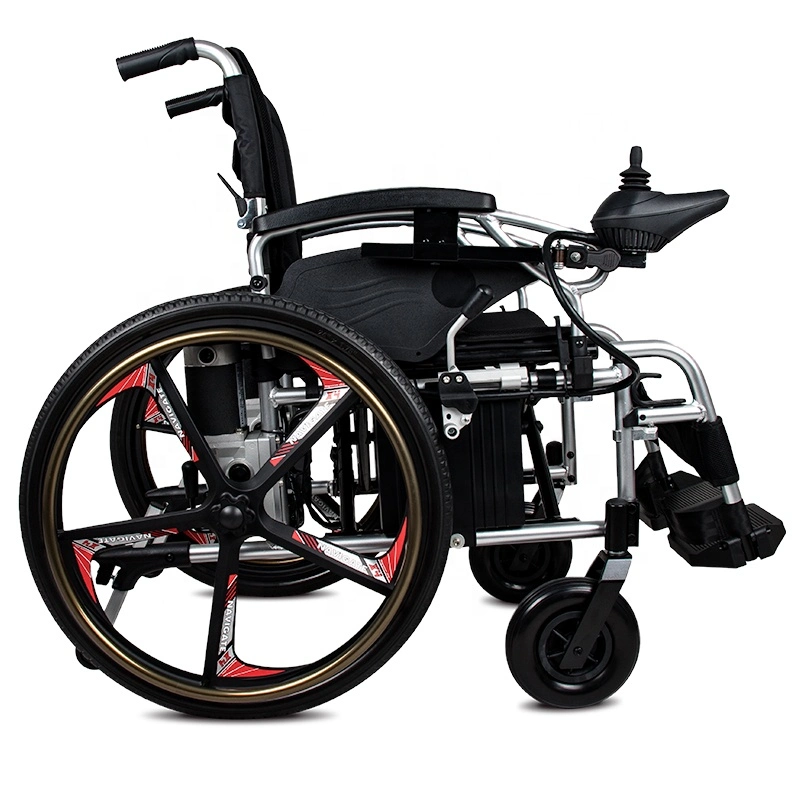Medical Equipment Motorized Heavy Handicapped Mobility Power Electric Folding Wheelchair
