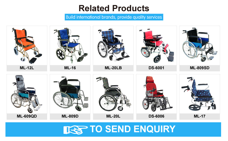 The Most Popular Manual Foldable Wheelchair for Elderly People