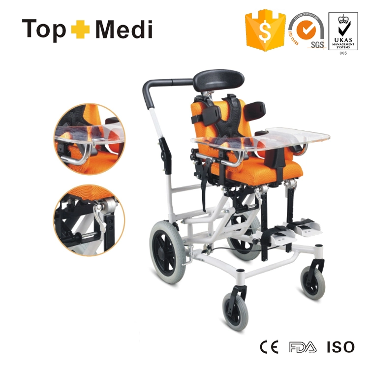 Medical Health Products Aluminum Folding Cerebral Palsy Cp Children Wheelchair