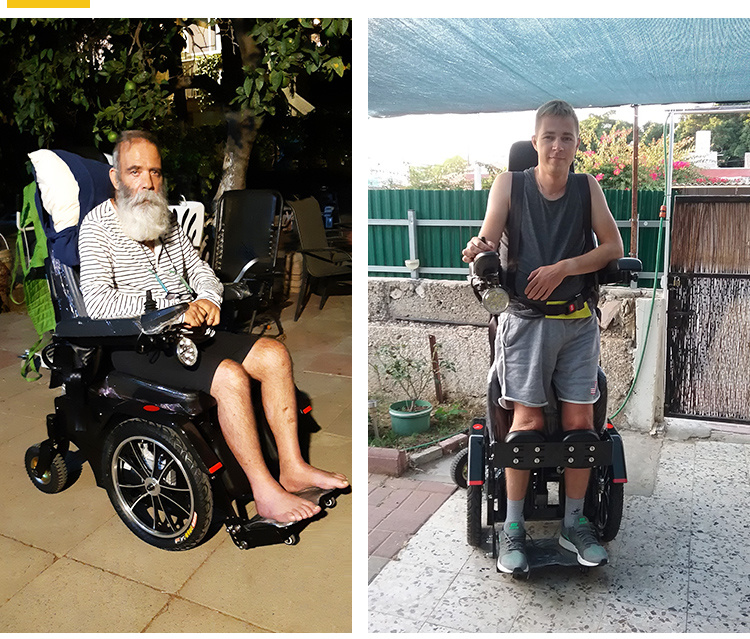 Power Standing Wheelchair Electric Wheelchair Reclining Disabled Wheelchair