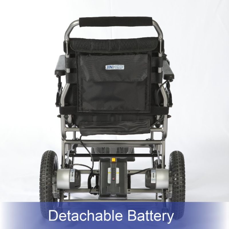 Stable Folding Electric Wheelchairs, Aluminum