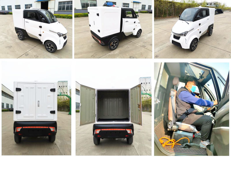 Mobility Four Wheel 60V3000W Electric Cargo Car for Logistic