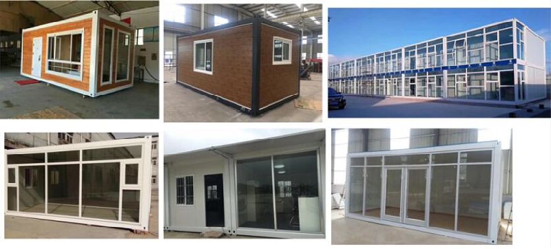 Collapsable Cheap Container Houses Prefabricated Steel Structure Buildings