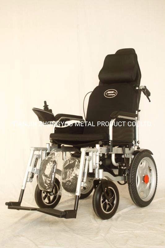 Reclining High Back Automatic Brake Electric Power Wheel Chair