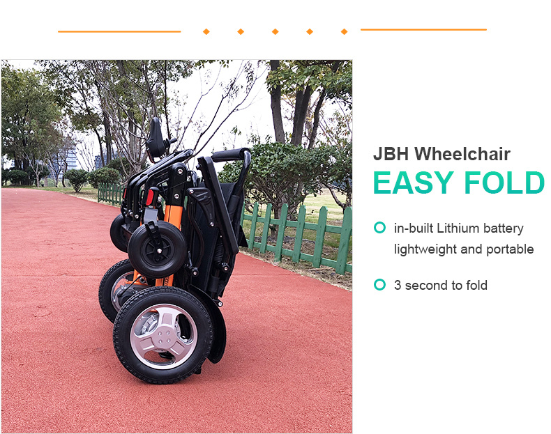 2019 Hot Sale Best Quality 500W Brushless Motor Electric Wheelchair