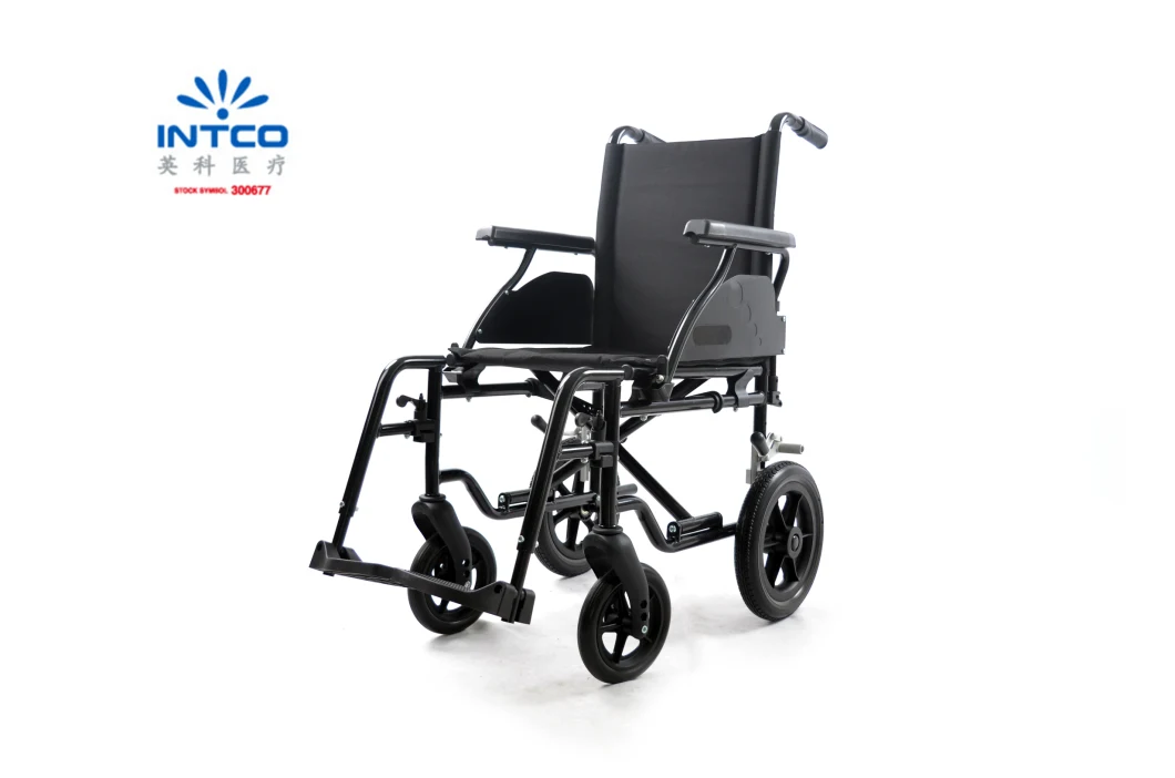 New Aluminum Folding Manual Wheelchair for Disabled People