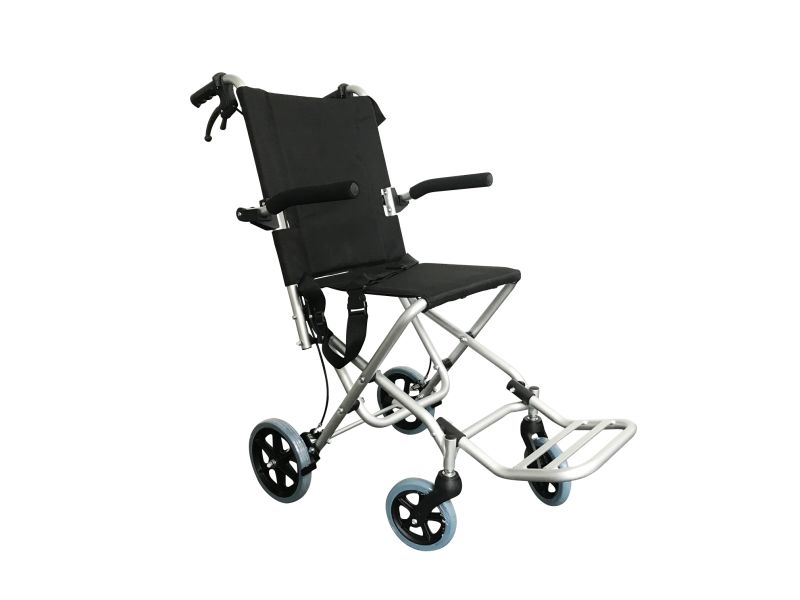 Easily Foldable Airplane Wheelchair Manual Traveling Wheelchair for Sale