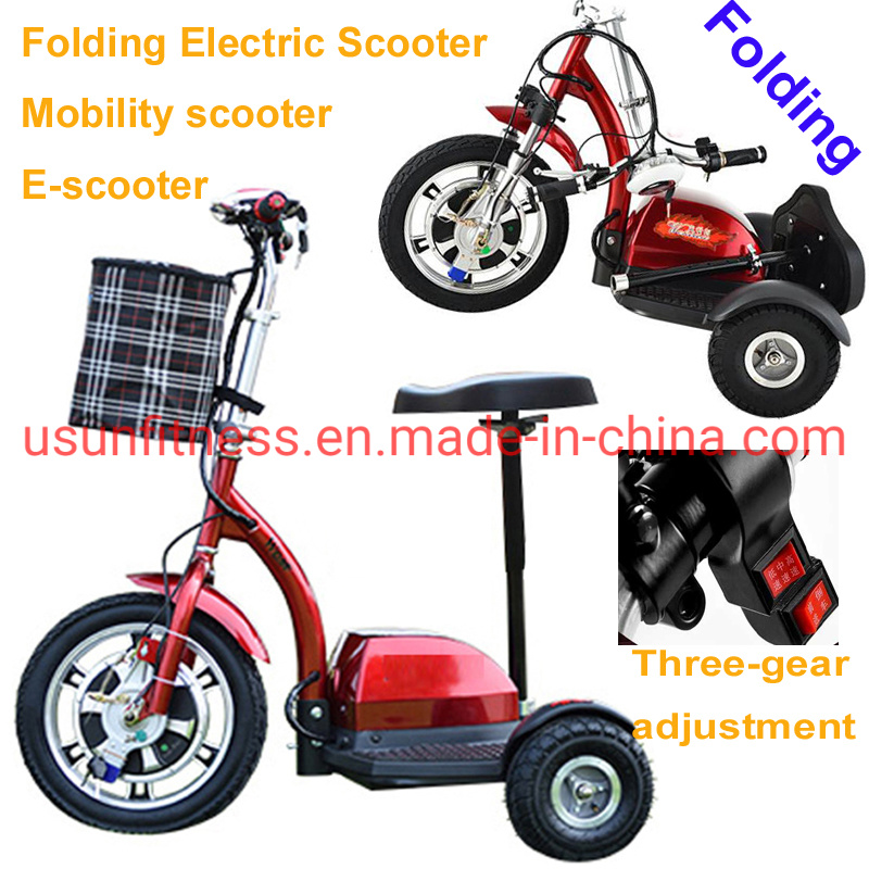 New Electric Scooter Folding Mobility Scooters 3 Wheels Motorcycle with Factory Price