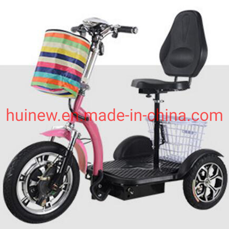 3 Wheels Electric Mobility Scooter Tricycle Bike Electric Scooters with Ce