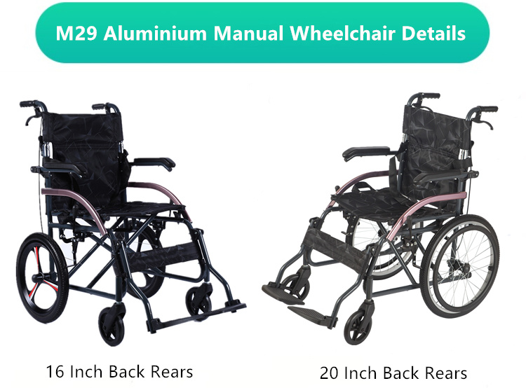 Foldable Aluminium Transport Wheelchairs in Pakistan