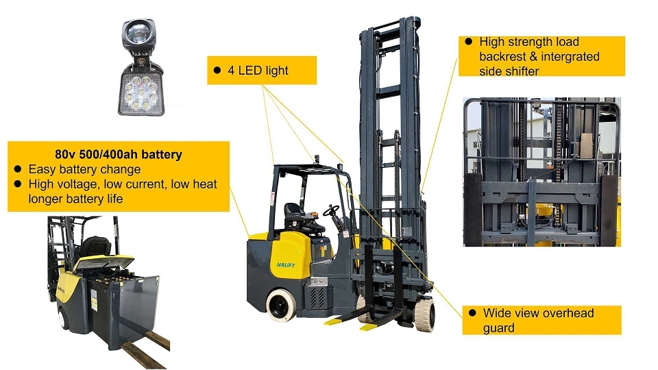 Small Forklift Electric Forklift Electric Motor 1.5ton Pallet Truck Electric Pallet Truck