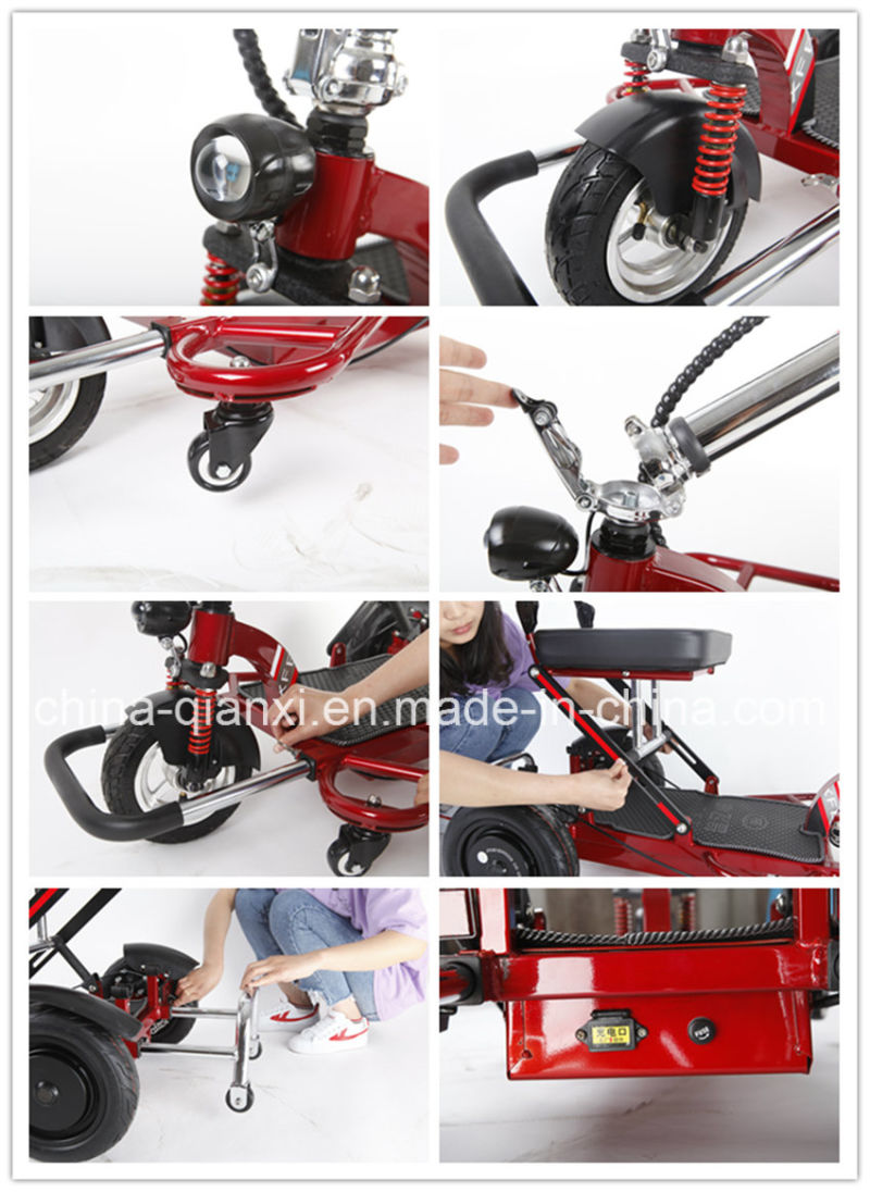 Electric Mobility 250W Scooter Folding Rubber Scooter Portable Scooter