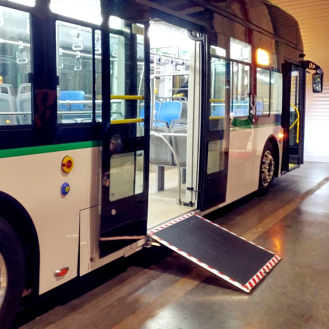 Disabled Electric Aluminum Wheelchair Ramp for Low Floor Bus with 350kg Loading (EWR)