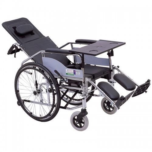 Adult Adjustable Back Wheelchair, Medical Wheelchair, Portable Wheelchair