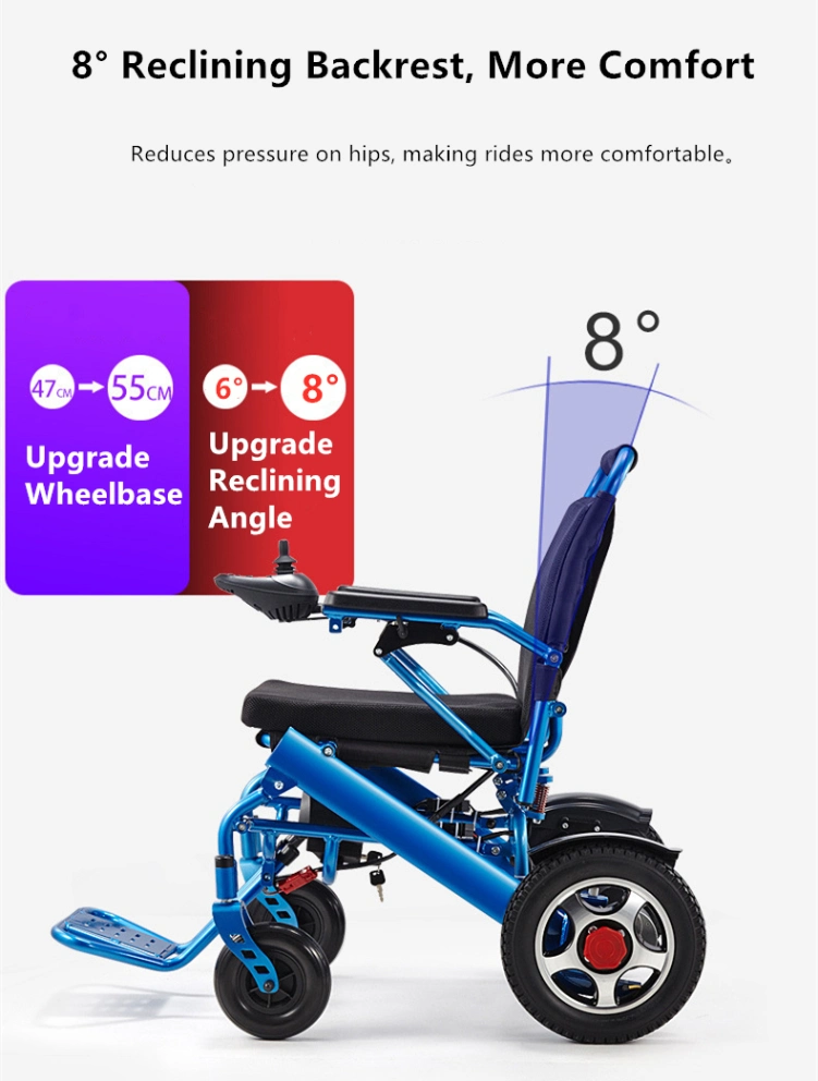 26kg Light Folding Motorized Electric Wheel Chair