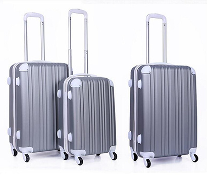 ABS Hard Shell Carbon Fiber Luggage Bags with Spinner Wheels