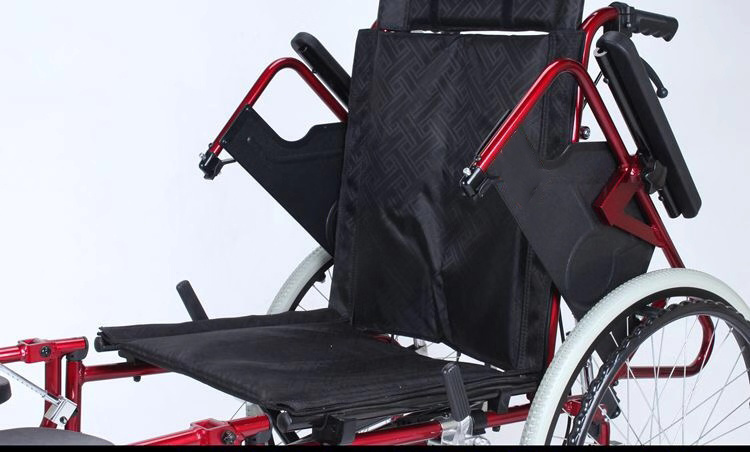 Disabled Reclining Foldable Lightweight Wheelchair