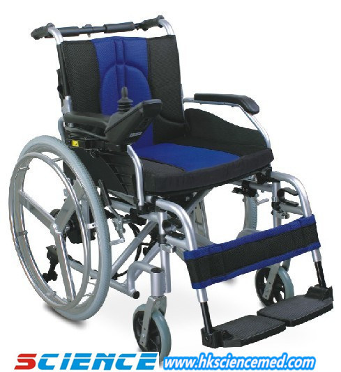 Aluminum Power Wheelchair Foldable Automatic