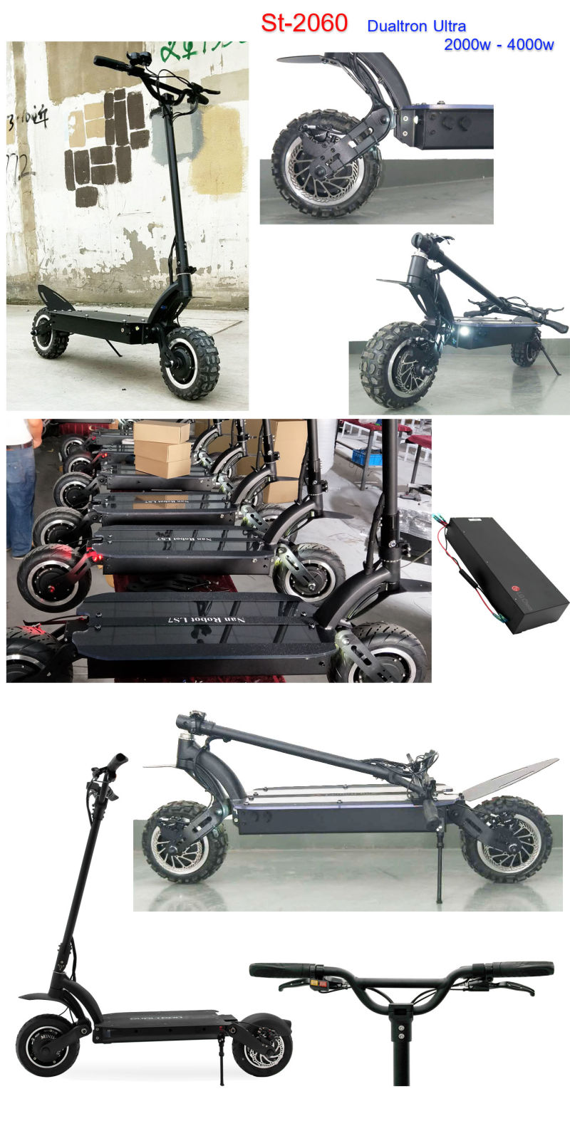 Ce Certificate Folding Scooter Electric