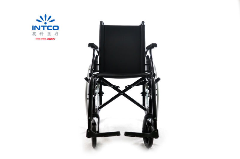 Medical Equipment New Aluminum Folding Manual Wheelchair for Disabled People