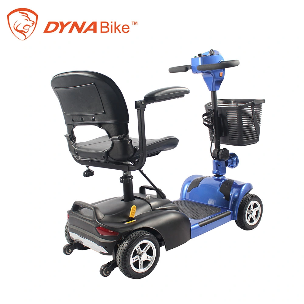 4 Wheel Mobility Scooter 12.5ah Battery 240W Rear Motor for Disabled Electric Adult Tricycle