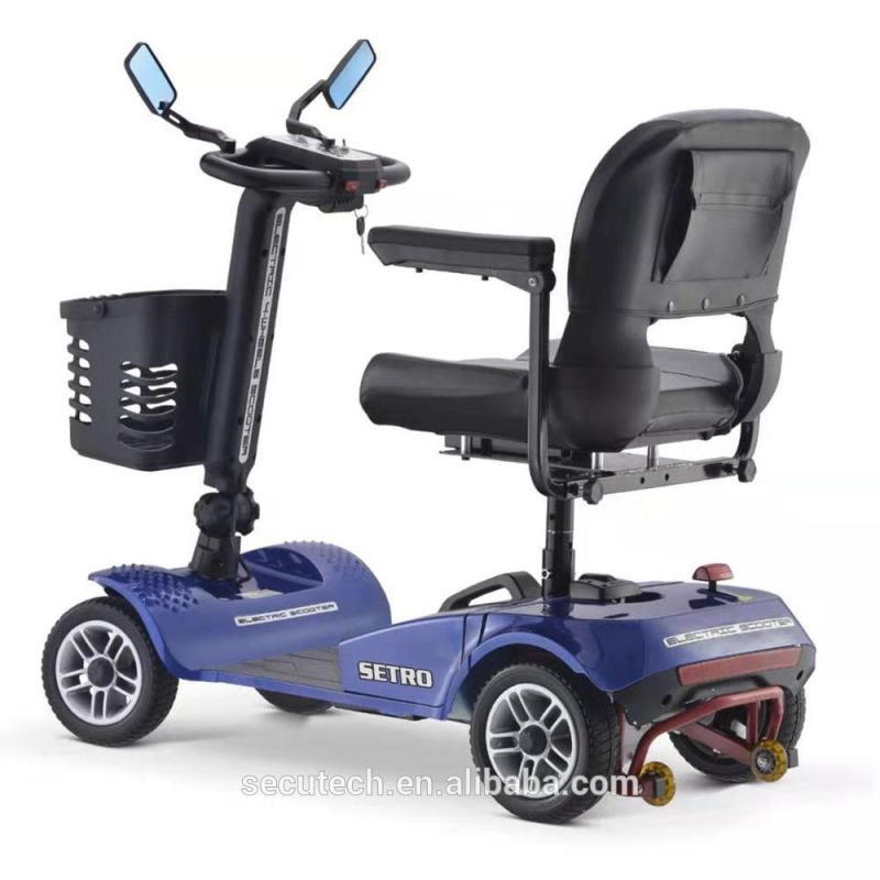 4wheel Foldable Electric Scooter Mobility for Disable Elderly or Handicapped People
