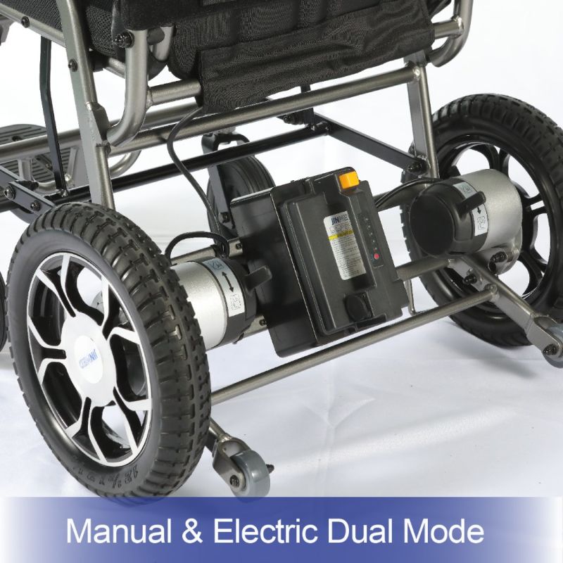 Stable Folding Electric Wheelchairs, Aluminum