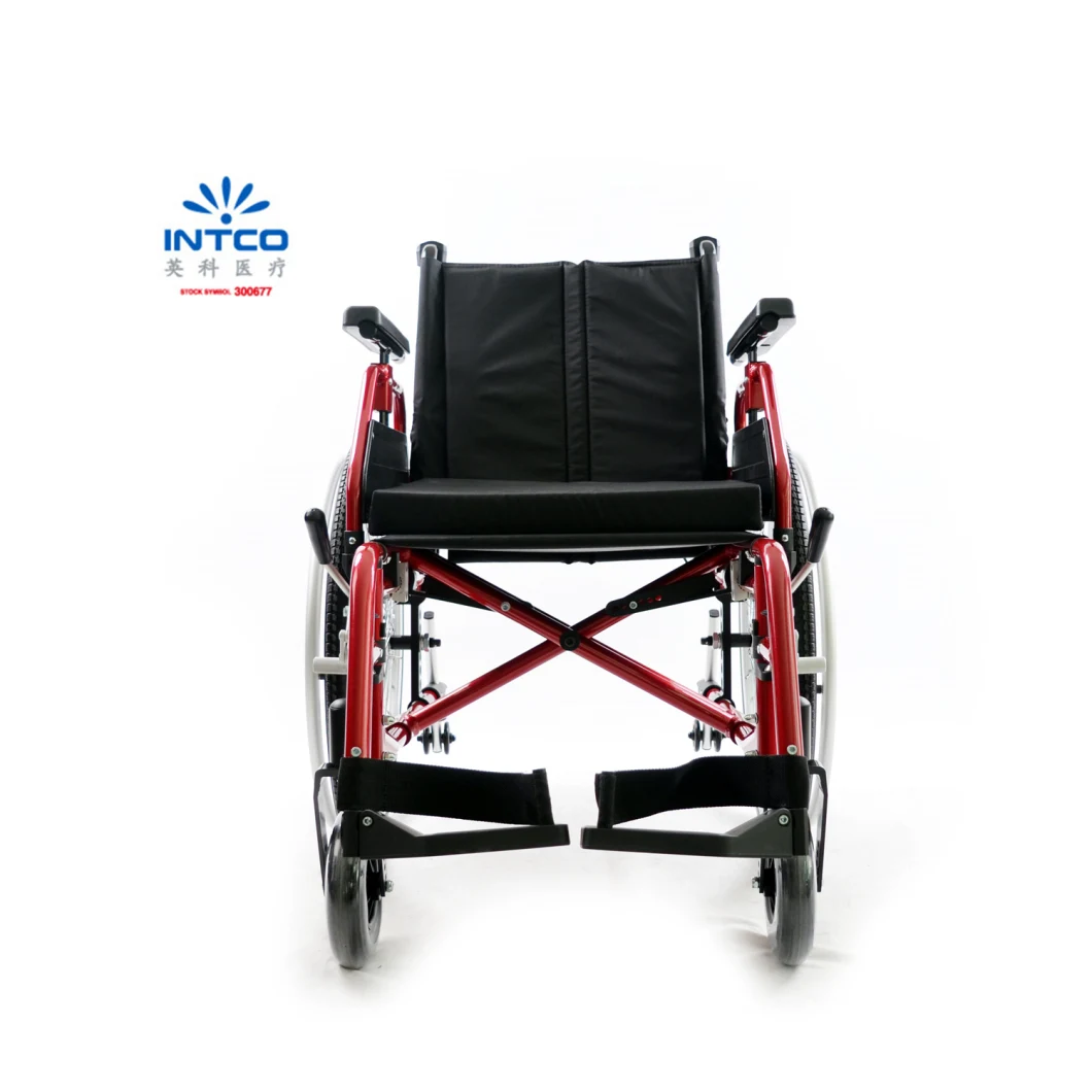 Multifunctional Aluminum Foldable Wheelchair for Disabled People