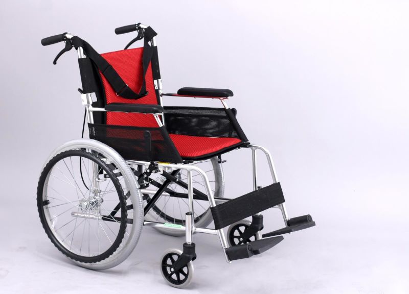 Adult Adjustable Back Wheelchair, Medical Wheelchair, Portable Wheelchair