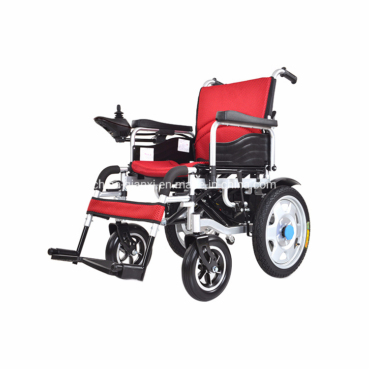 Hot Sale Lightweight Folding Electric Wheelchair for Disabled People