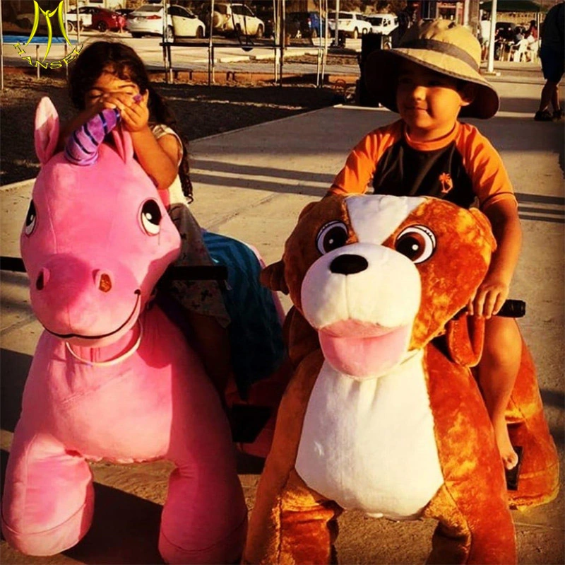 Hansel Amusement Rides Coin Operated Moving Animal Scooter Rides in Mall