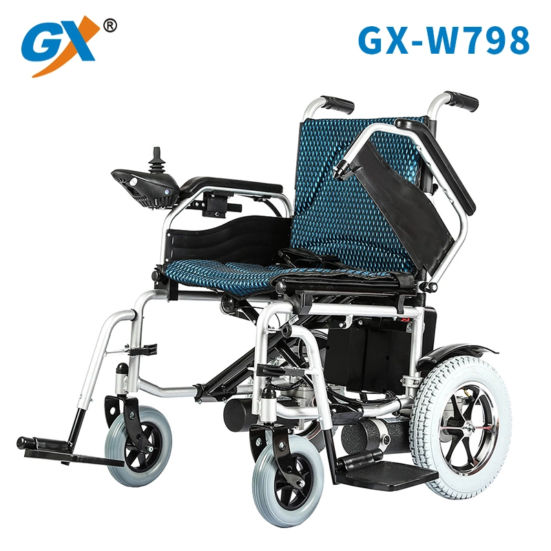 Portable Power Wheelchair with Automatic Electromagnetic Brake