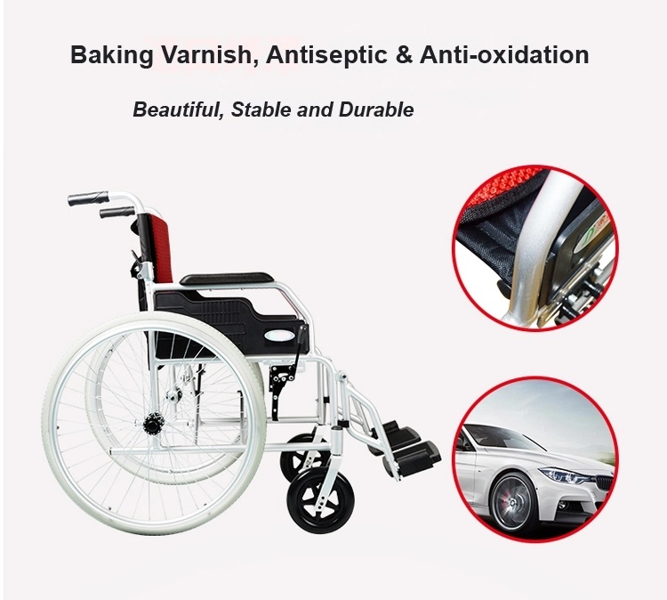 Best Sale High Quality Manual Wheelchair, Disabled Wheelchair, Economy Wheelchair, Factory Supply