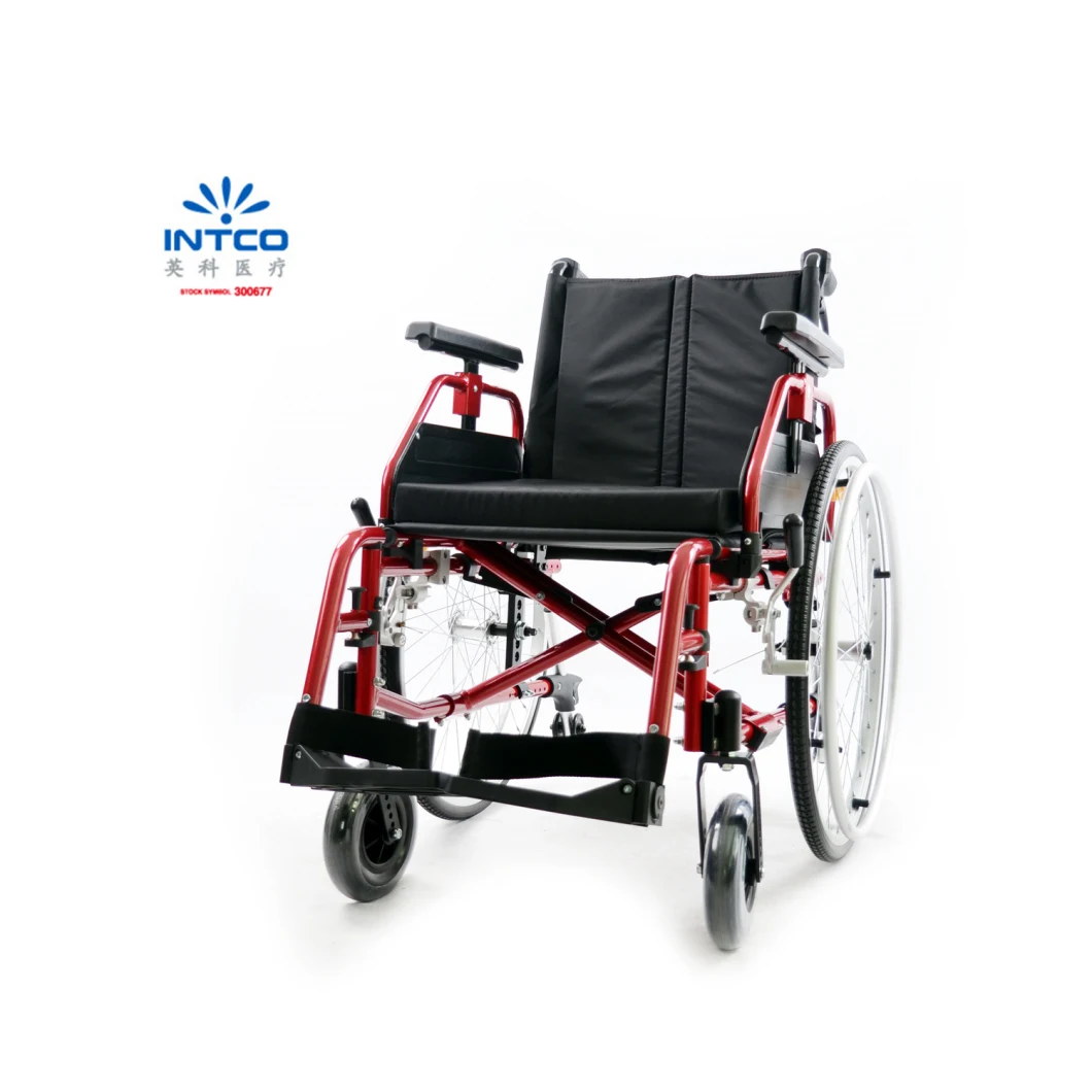 Multifunctional Aluminum Foldable Wheelchair for Disabled People
