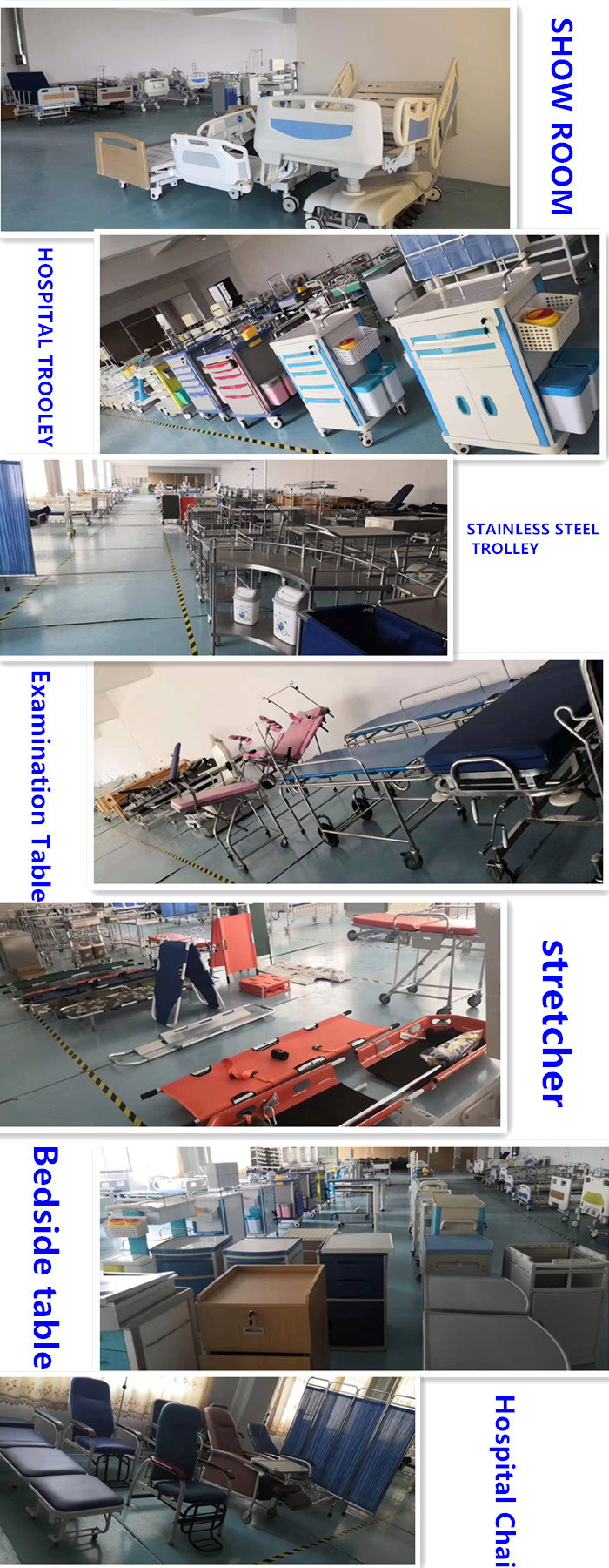 Multifunctional Wheelchair Hospital Wheelchair for Patients