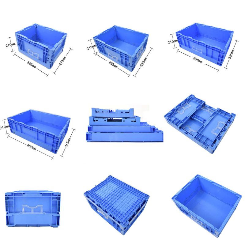 Storage Box Plastic Foldable Shipping Box Foldable Crate Box