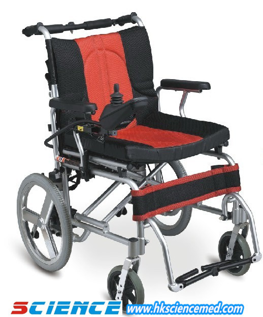 Aluminum Power Wheelchair Foldable Automatic