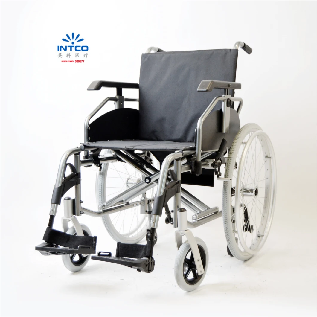 Medical Products Foldable Aluminum Wheelchair for Disabled People