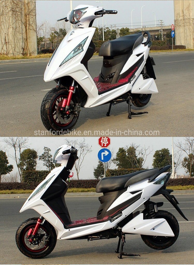 Racetrack Electric Motorcycle 1500W Electric Motorbike 60V Fast Speed Electric Moped