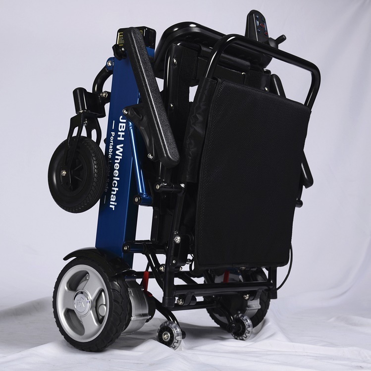 8 Inch Untra Light Disabled Folding Electric Wheelchair