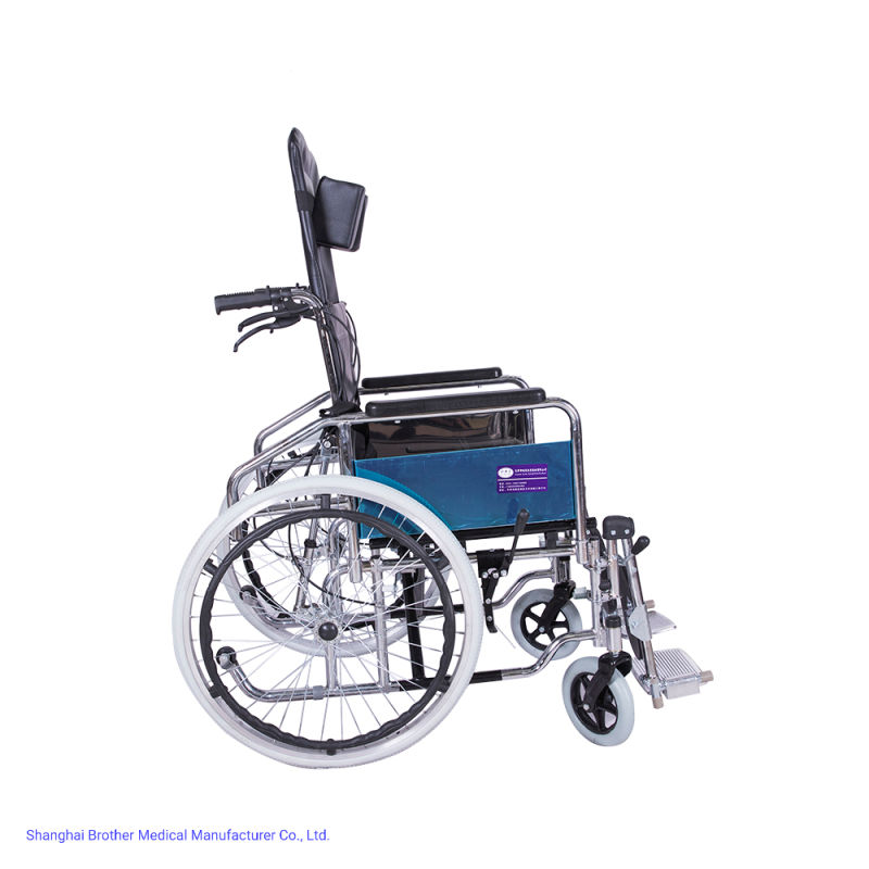 2021 Commode Wheelchair Rolling Wheel Chair for Injured and Disabled