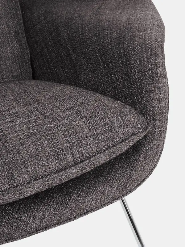 Nordic Modern Simple Single Sofa Chair Palace Chair Cloth Art Creative Designer Sofa Chair Lounge Chair