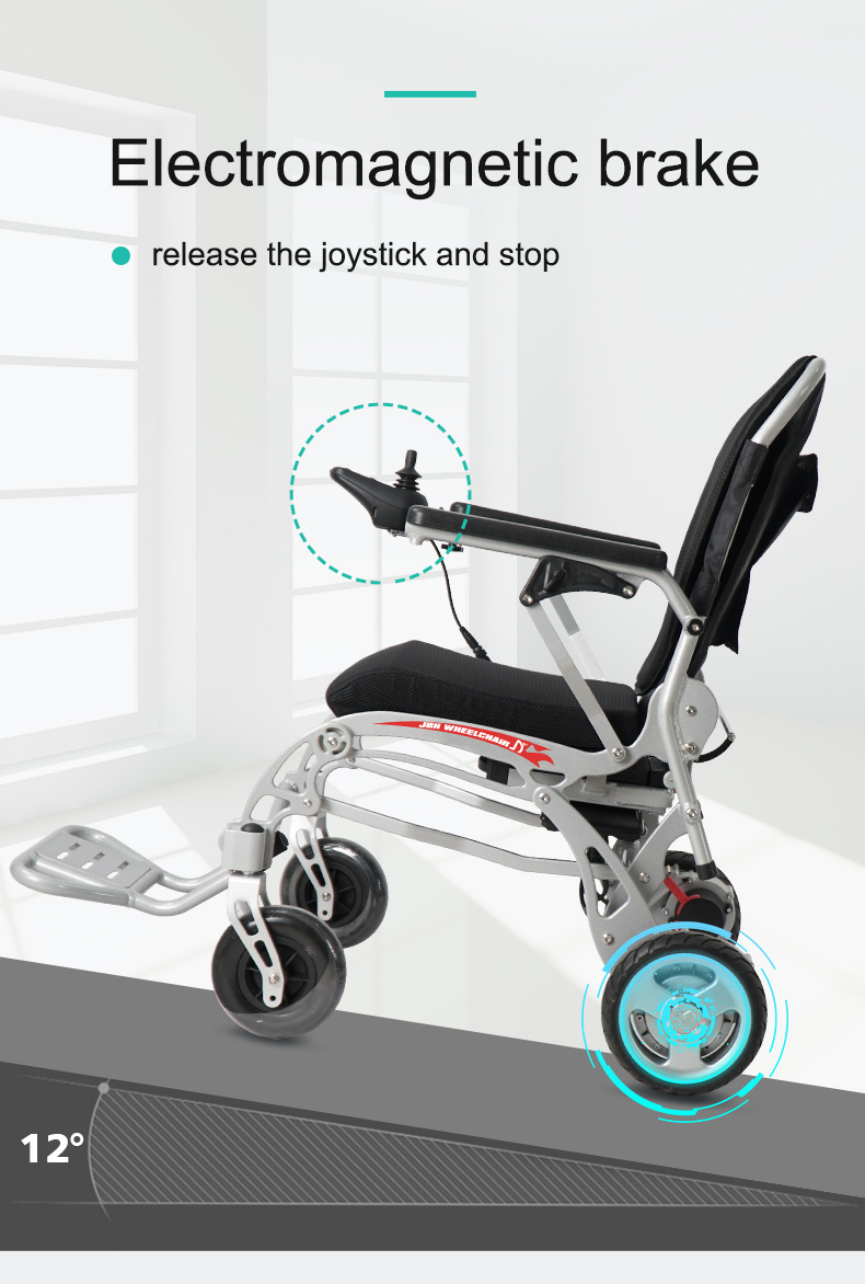 Ce & FDA Approved Electric Fold Power Wheelchair for Elderly