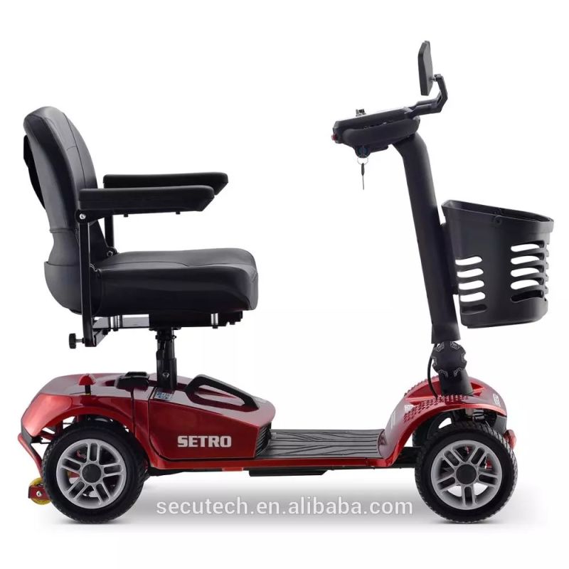 4wheel Foldable Electric Scooter Mobility for Disable Elderly or Handicapped People